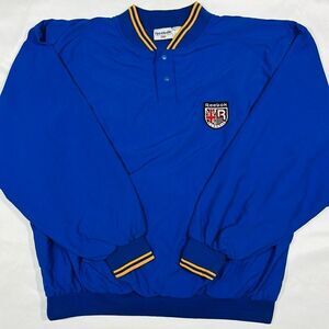 Vintage Reebok Classic England Pull Over Windbreaker Jacket